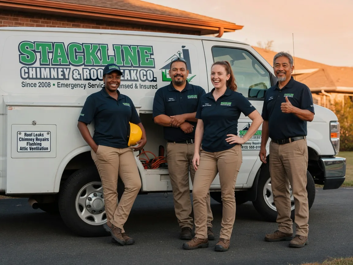 Chimney flashing repair company in Heidrick, KY